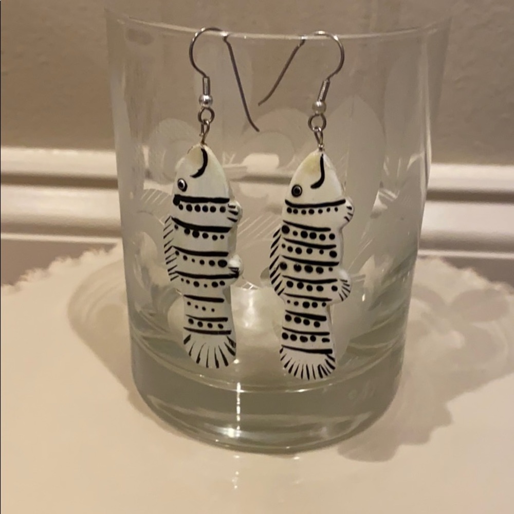 Fishy earrings circa 1980’s
